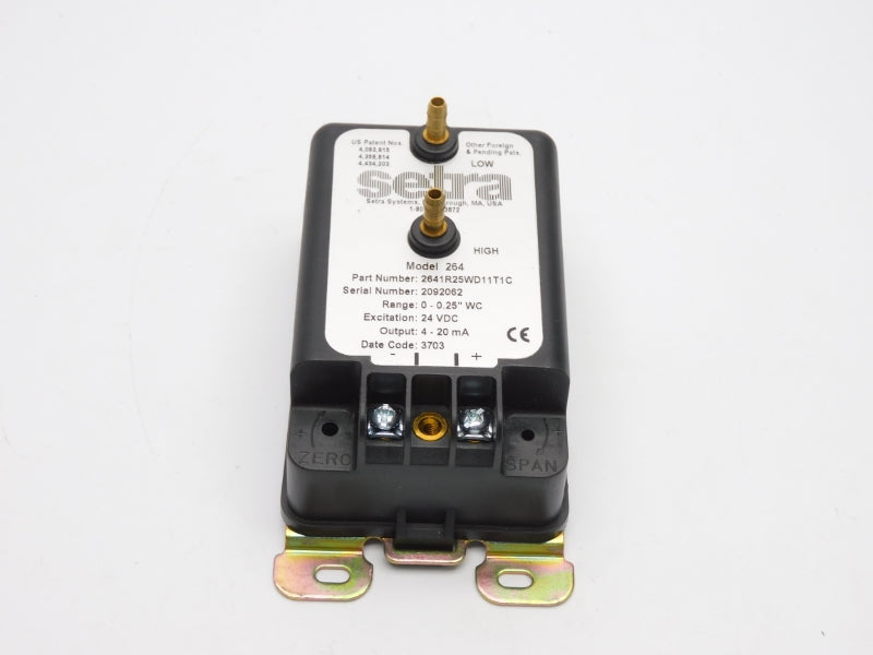 SETRA 2641R25WD11T1C 24VDC 0-0.25"WC NSMP