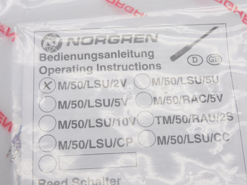 NORGREN M/50/LSU/2V NSMP