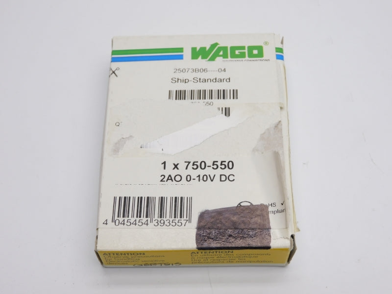 WAGO 750-550 0-10VDC NSMP