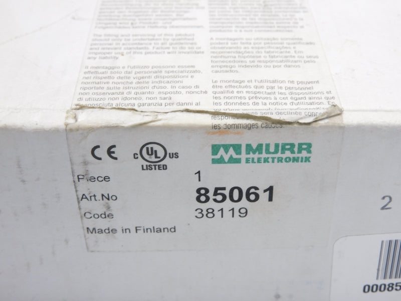 MURR ELEKTRONIK MCS5-115-230/24 85061 100-240V 1.4-0.6A NSMP