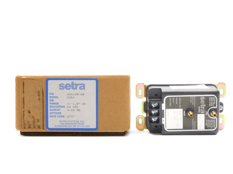 SETRA 264120-20 C264 24VDC +/-1.0"WC NSMP