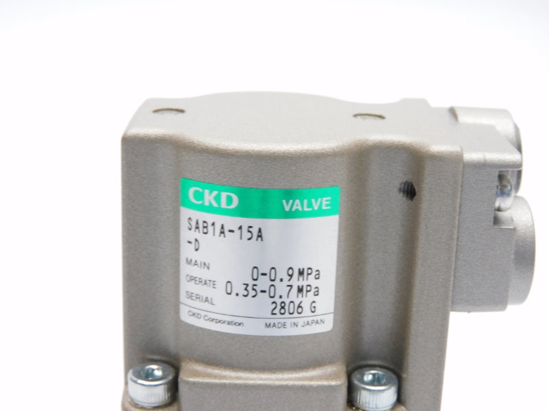 CKD SAB1A-15A-D 0-0.9MPA NSMP
