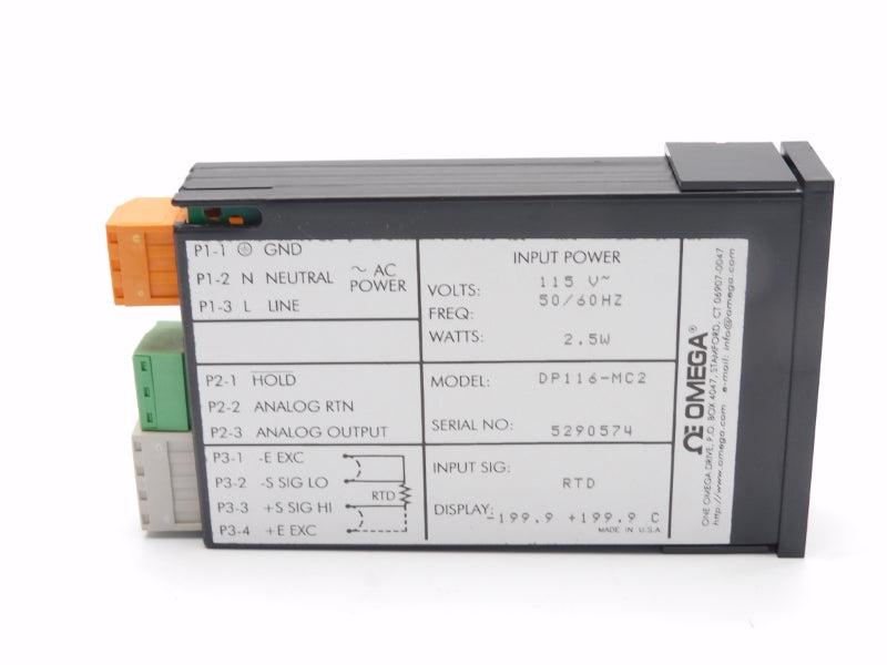OMEGA DP116-MC2 115V NSMP