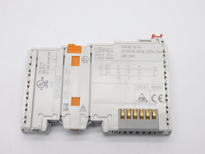 WAGO 750-514 125VAC 0.5A NSMP