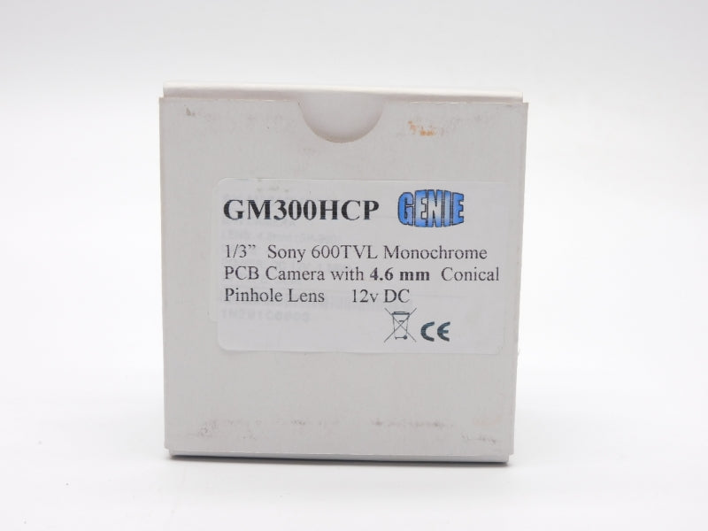 GENIE GM300HCP 600TVL 12VDC 4.6MM NSMP
