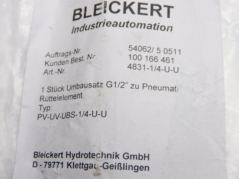 BLEICKERT 54062/50511 100166461 NSMP