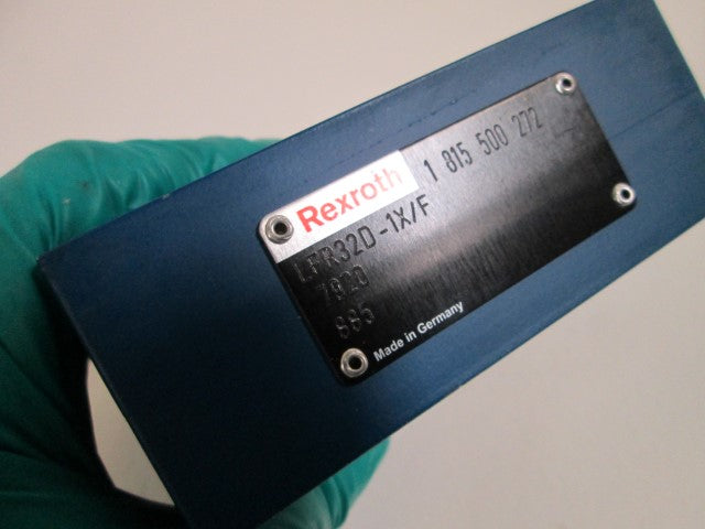 REXROTH VALVE LFR32D-1X/F *NEW NO BOX*
