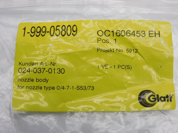 GLATT 024-037-0130 NSMP