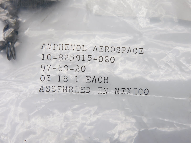 AMPHENOL AEROSPACE 10-825915-020 97-60-20 NSMP
