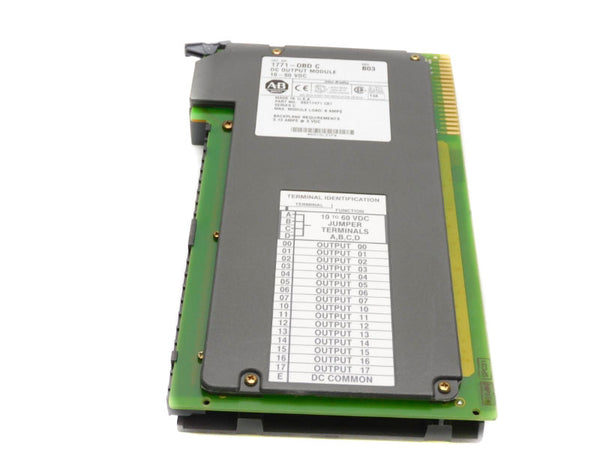 ALLEN BRADLEY 1771-OBD SER. C 10-60VDC 8A (NO TERMINAL) UNMP