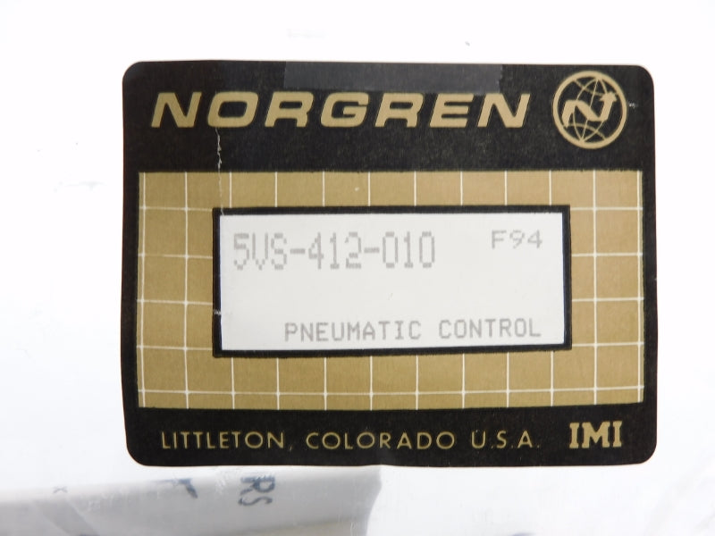 NORGREN 5VS-412-010 NSMP