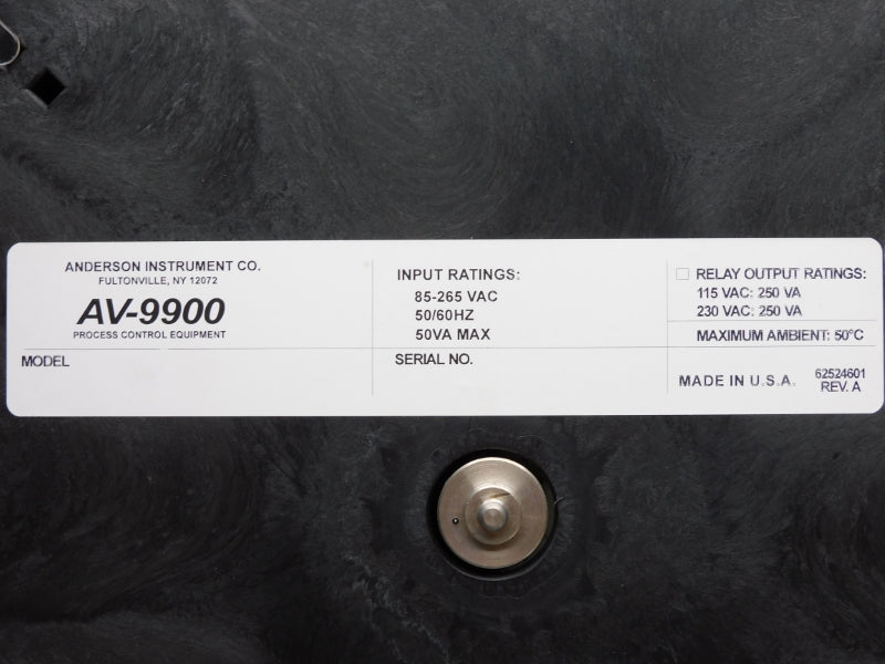 ANDERSON INSTRUMENT AV-9900 85-265VAC (AS PICTURED) UNMP