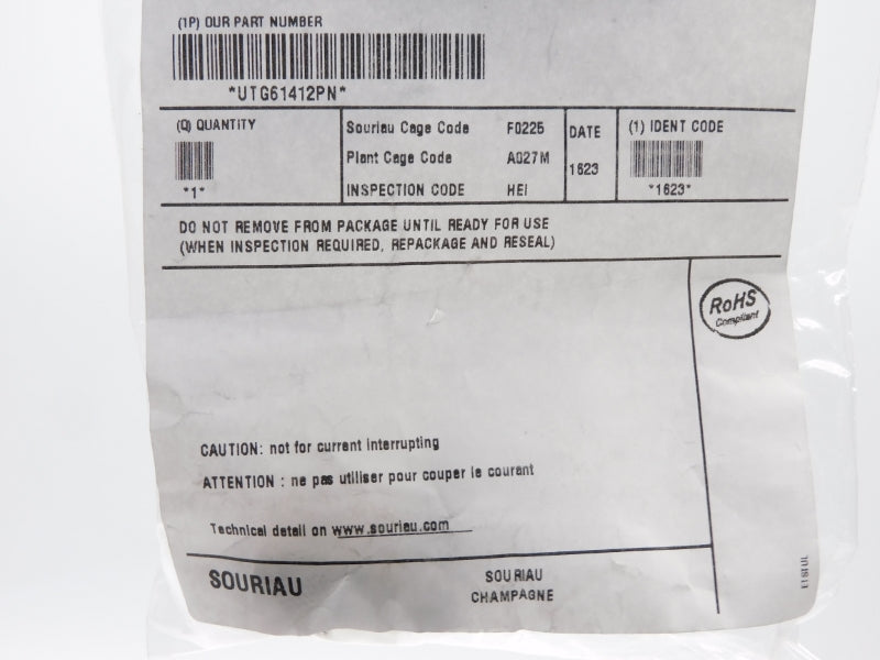 SOURIAU UTG61412PN NSMP