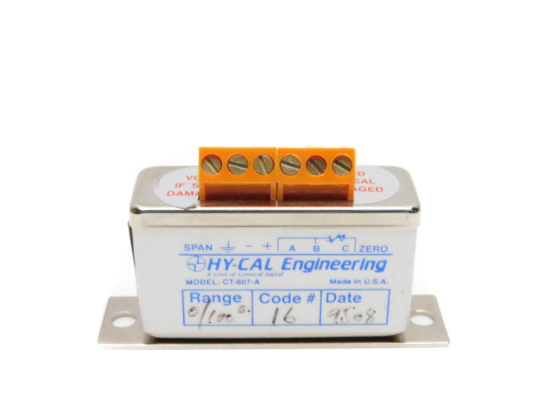 HY-CAL ENGINEERING CT-807-A 9-45VDC 0/100'C NSNP