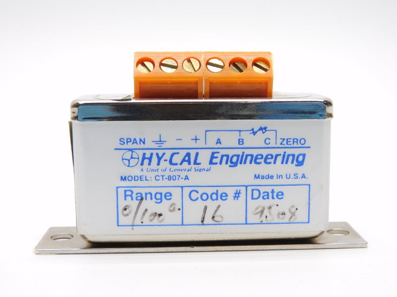 HY-CAL ENGINEERING CT-807-A 9-45VDC 0/100'C NSNP