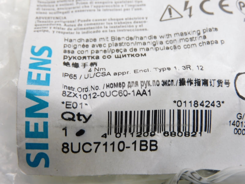 SIEMENS 8UC7110-1BB NSNP