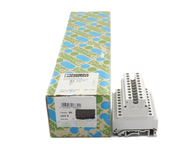 PHOENIX CONTACT UKK5 800V 25A (PKG OF 50) NSMP