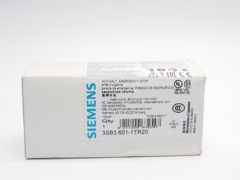 SIEMENS 3SB3601-1TR20 NSMP