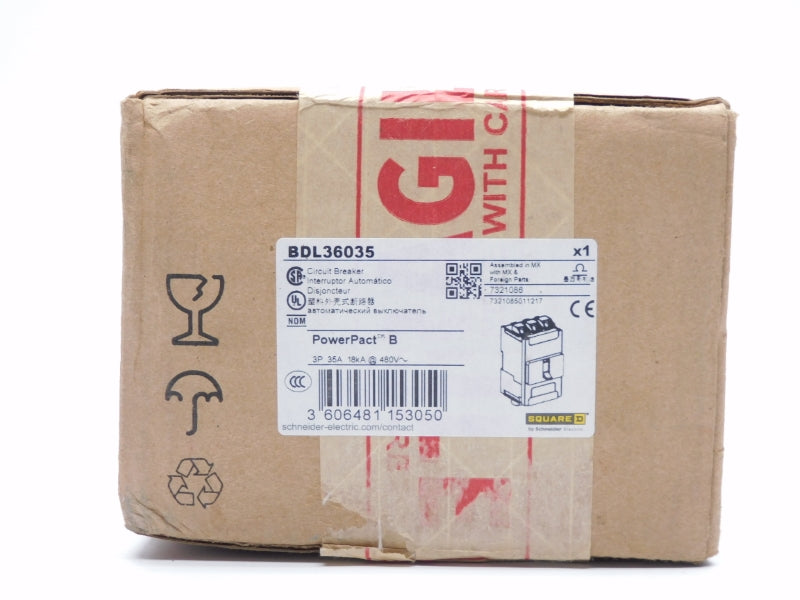 SQUARE D BDL36035 480V 35A NSFS