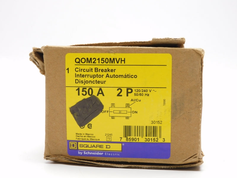 SQUARE D QOM2150MVH 120/240V 150A NSFS