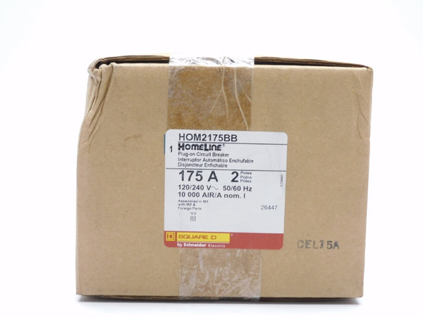 SQUARE D HOM2175BB 120/240V 175A NSFS