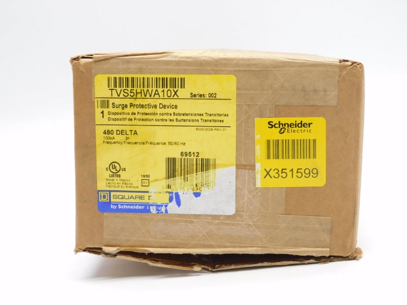 SQUARE D TVS5HWA10X SER. 002 480V NSMP