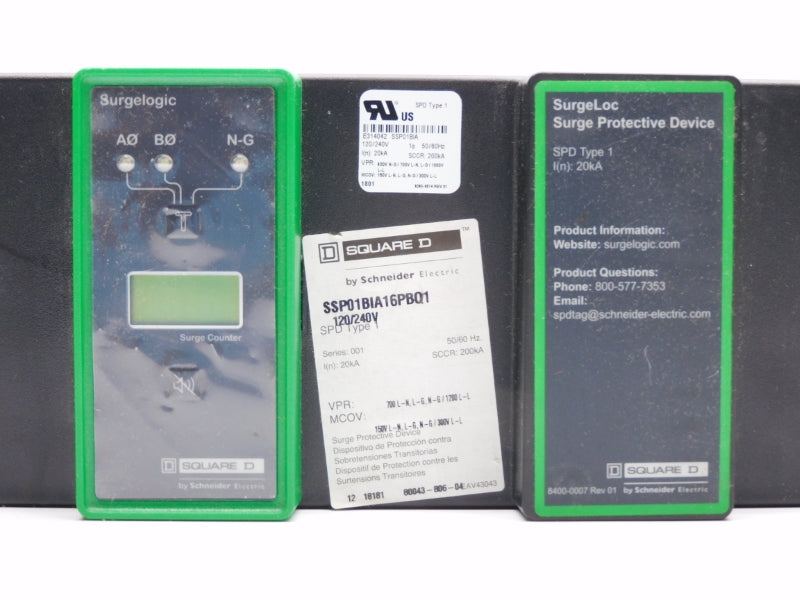 SQUARE D SSP01BIA16PBQ1 SER. 001 120/240V UNMP