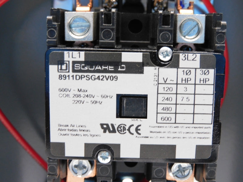 SQUARE D 8911DPSG42V09 SER. C 208-240/220V NSMP