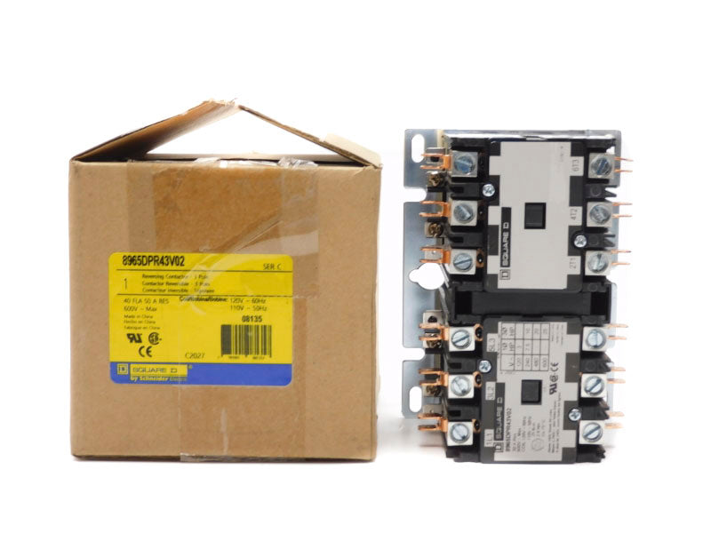 SQUARE D 8965DPR43V02 SER. C 110/120V 50A NSMP