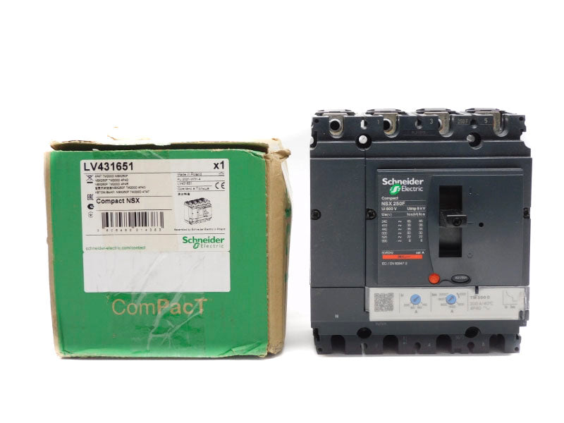 SCHNEIDER ELECTRIC LV431651 NSX250F 800V 140/200A NSMP