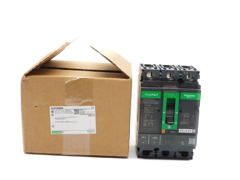 SQUARE D HJF36060 600V 60A  (GREEN) NSMP