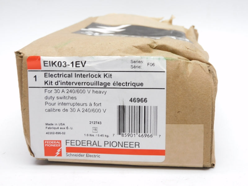 FEDERAL PIONEER EIK03-1EV SER. F06 240/600V 30A NSMP
