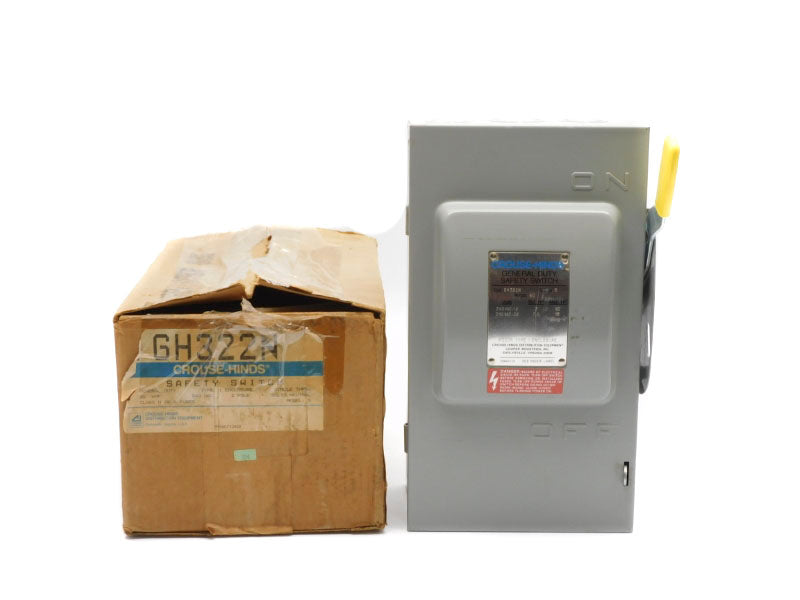 CROUSE HINDS GH322N 240VAC 60A NSMP