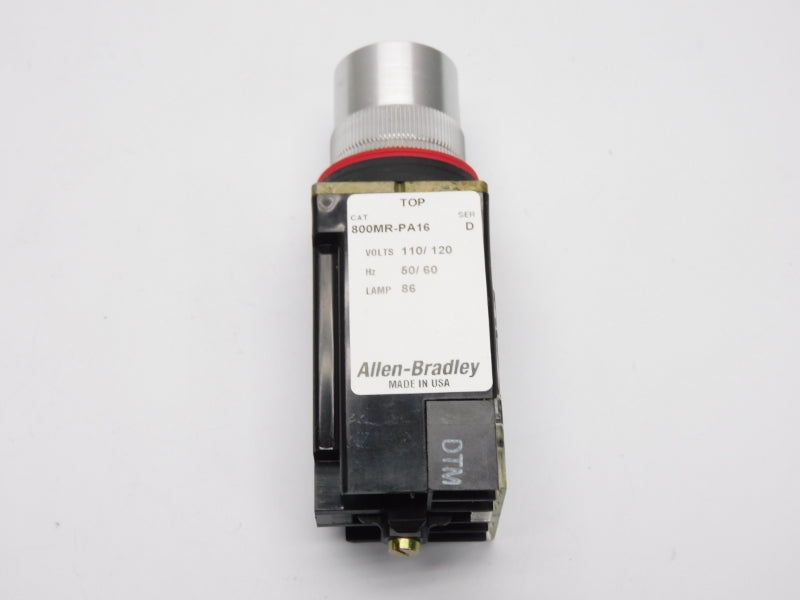 ALLEN BRADLEY 800MR-PA16AA SER. D 120V (GY/BL) NSMP