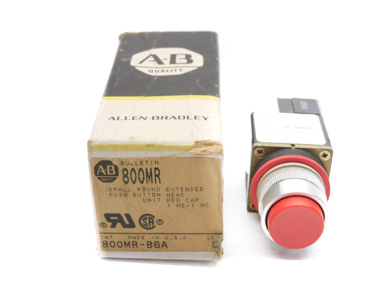 ALLEN BRADLEY 800MR-B6A SER. C 300VDC (BK/YL) NSMP