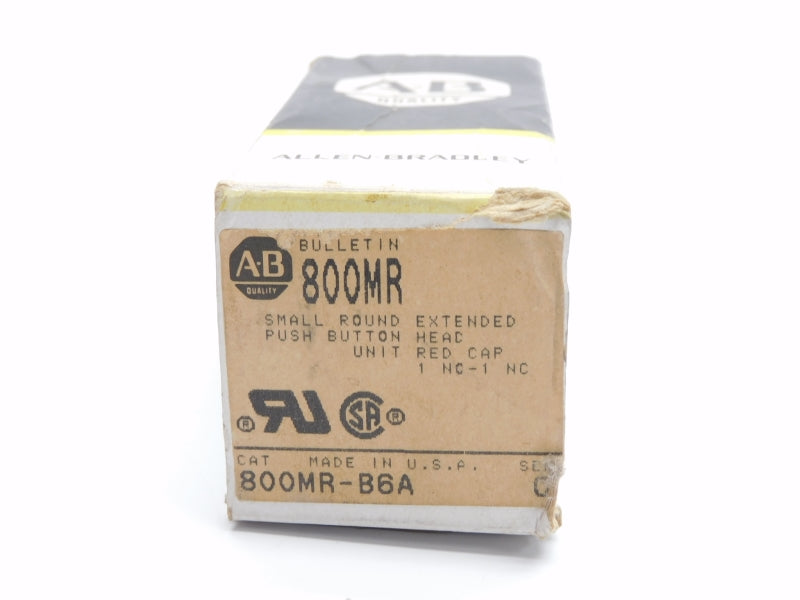 ALLEN BRADLEY 800MR-B6A SER. C 300VDC (BK/YL) NSMP