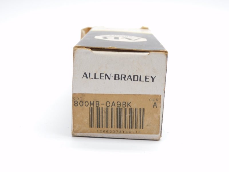 ALLEN BRADLEY 800MB-CA9BK SER. A 300VAC 10A (BK/YL) NSMP