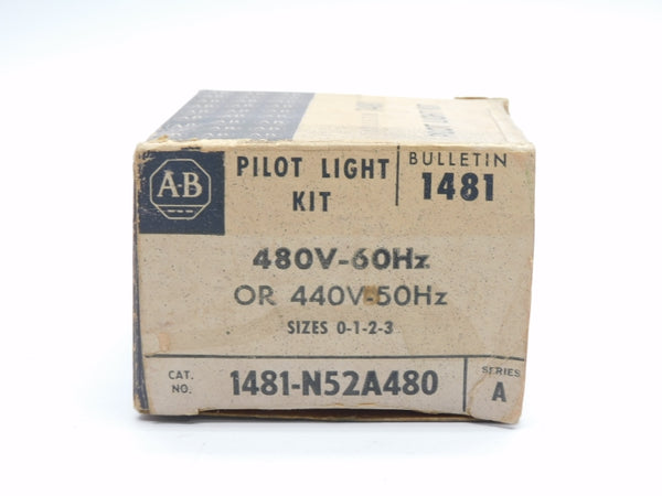 ALLEN BRADLEY 1481-N52A480 SER. A 480V (BK/YL) NSMP