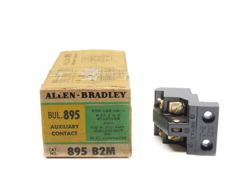 ALLEN BRADLEY 895-B2M 600VAC 100/200A (GR/YL) NSMP