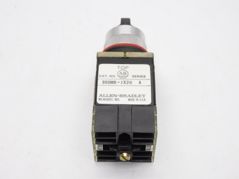 ALLEN BRADLEY 800MR-JH2UB SER. C 300VAC (BK/YL) NSMP
