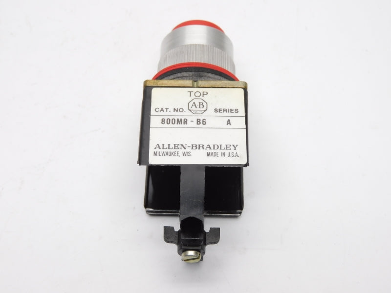 ALLEN BRADLEY 800MR-B6AK SER. C (AS PICTURED) (BK/YL) NSMP