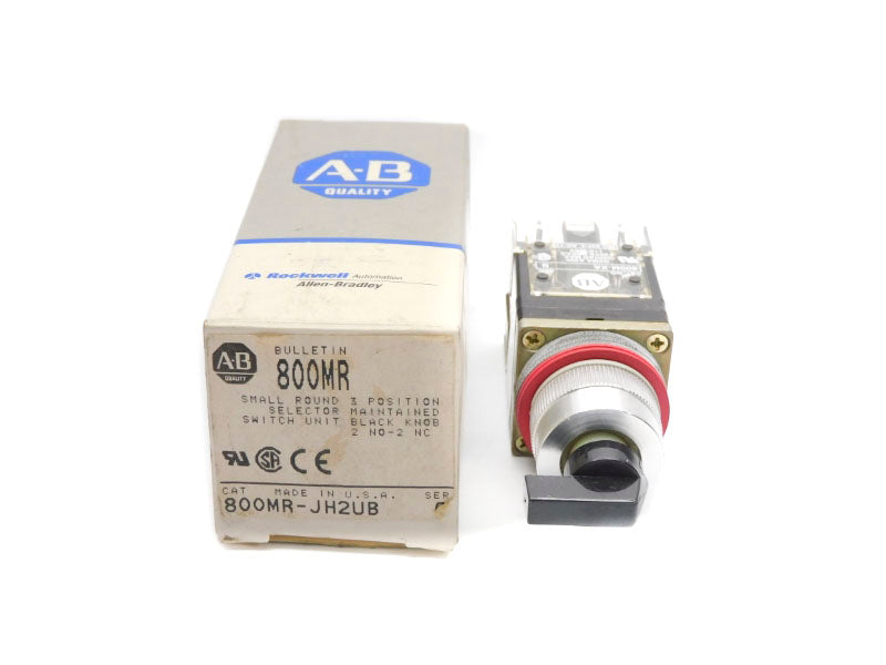 ALLEN BRADLEY 800MR-JH2UB SER. C 300VAC (GY/BL) NSMP