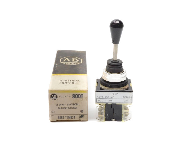 ALLEN BRADLEY 800T-T2MB34 SER. P (BK/YL) NSMP