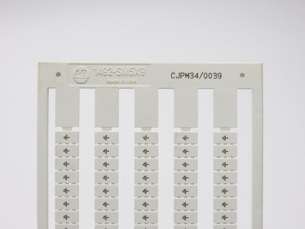 ALLEN BRADLEY 1492-SM5X9C SER. B (?) (PKG OF 5) (WH) NSMP