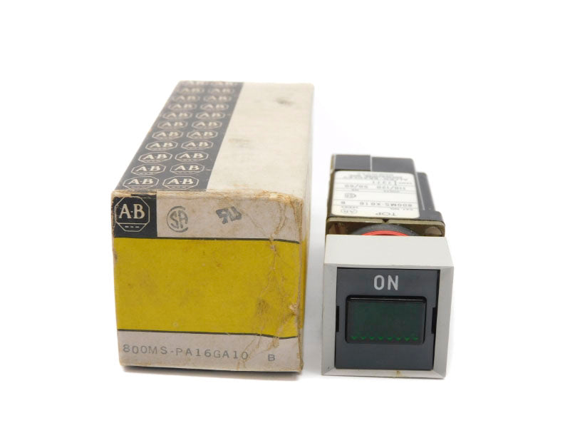 ALLEN BRADLEY 800MS-PA16GA10 SER. B 110/120V (BK/YL) NSMP
