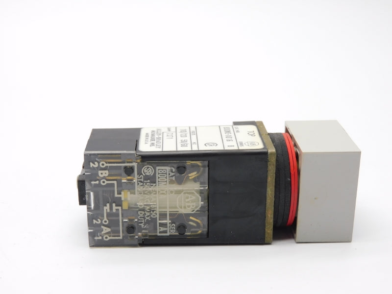 ALLEN BRADLEY 800MS-PA16GA10 SER. B 110/120V (BK/YL) NSMP