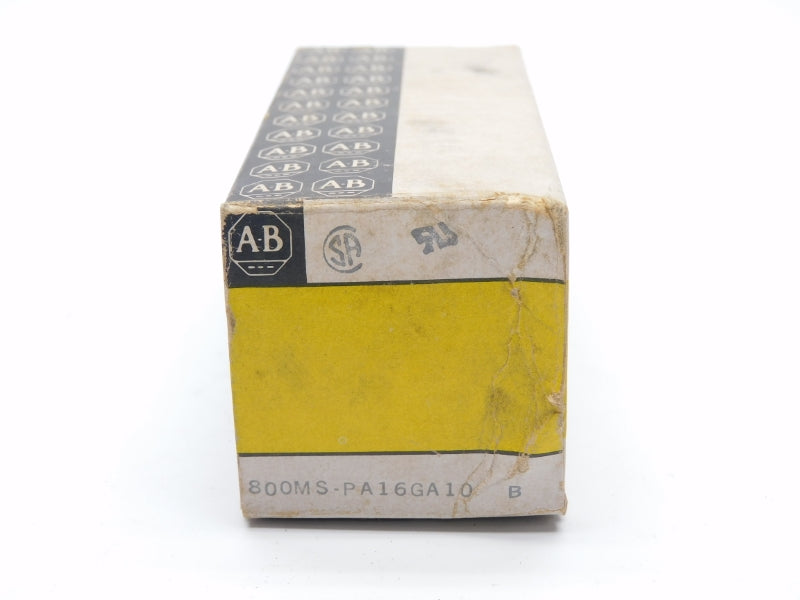 ALLEN BRADLEY 800MS-PA16GA10 SER. B 110/120V (BK/YL) NSMP
