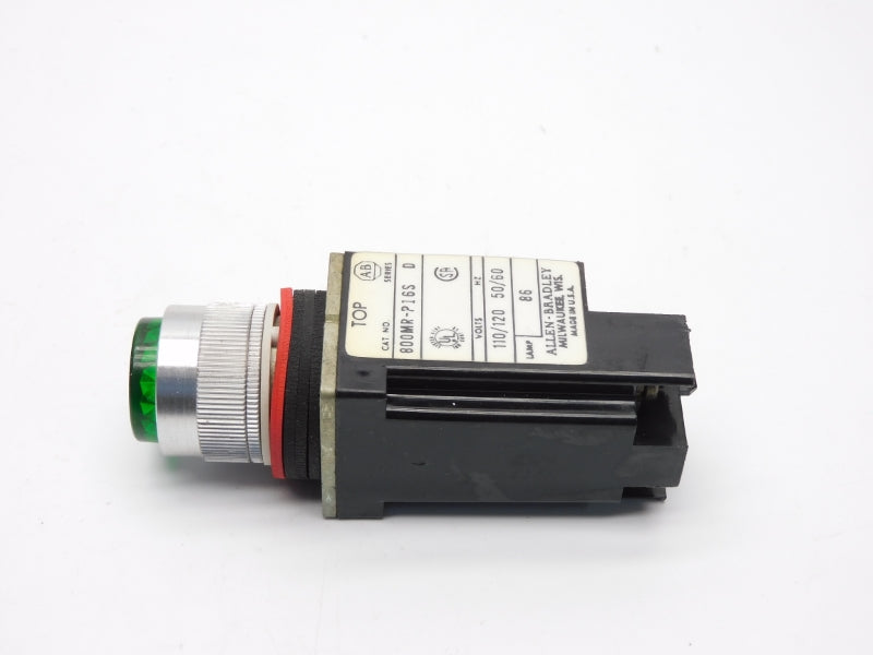 ALLEN BRADLEY 800MR-P16GS SER. D 120V (BK/YL) NSMP