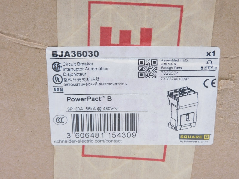 SQUARE D BJA36030 480V 30A NSFS
