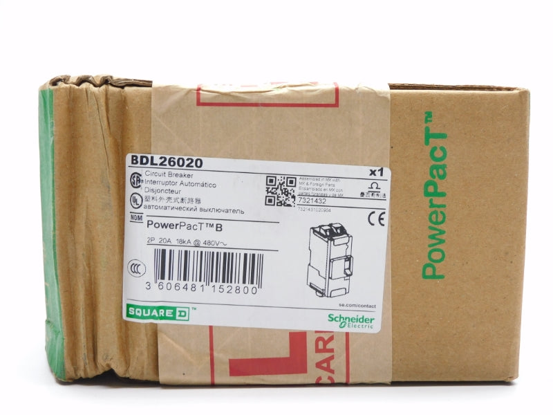 SQUARE D BDL26020 480V 20A NSFS